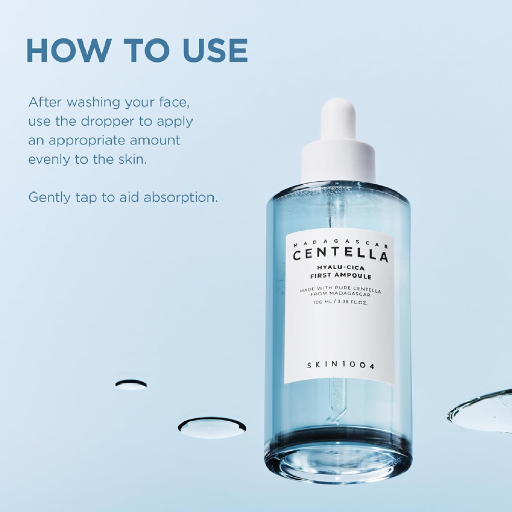 SKIN1004 Madagascar Centella Hyalu-Cica Blue Serum