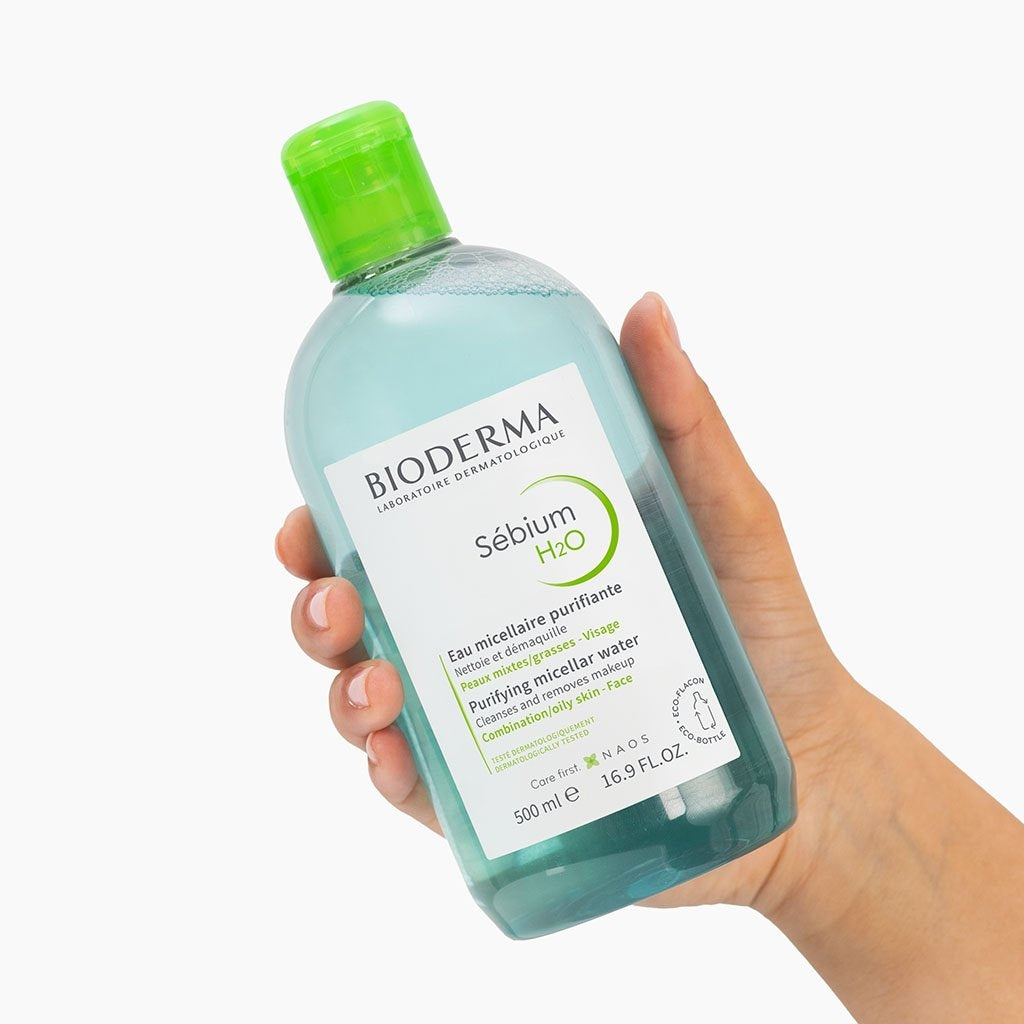 محلول سيبيوم H2O الميسيلار من بيوديرما (Bioderma Sébium H2O)، 
