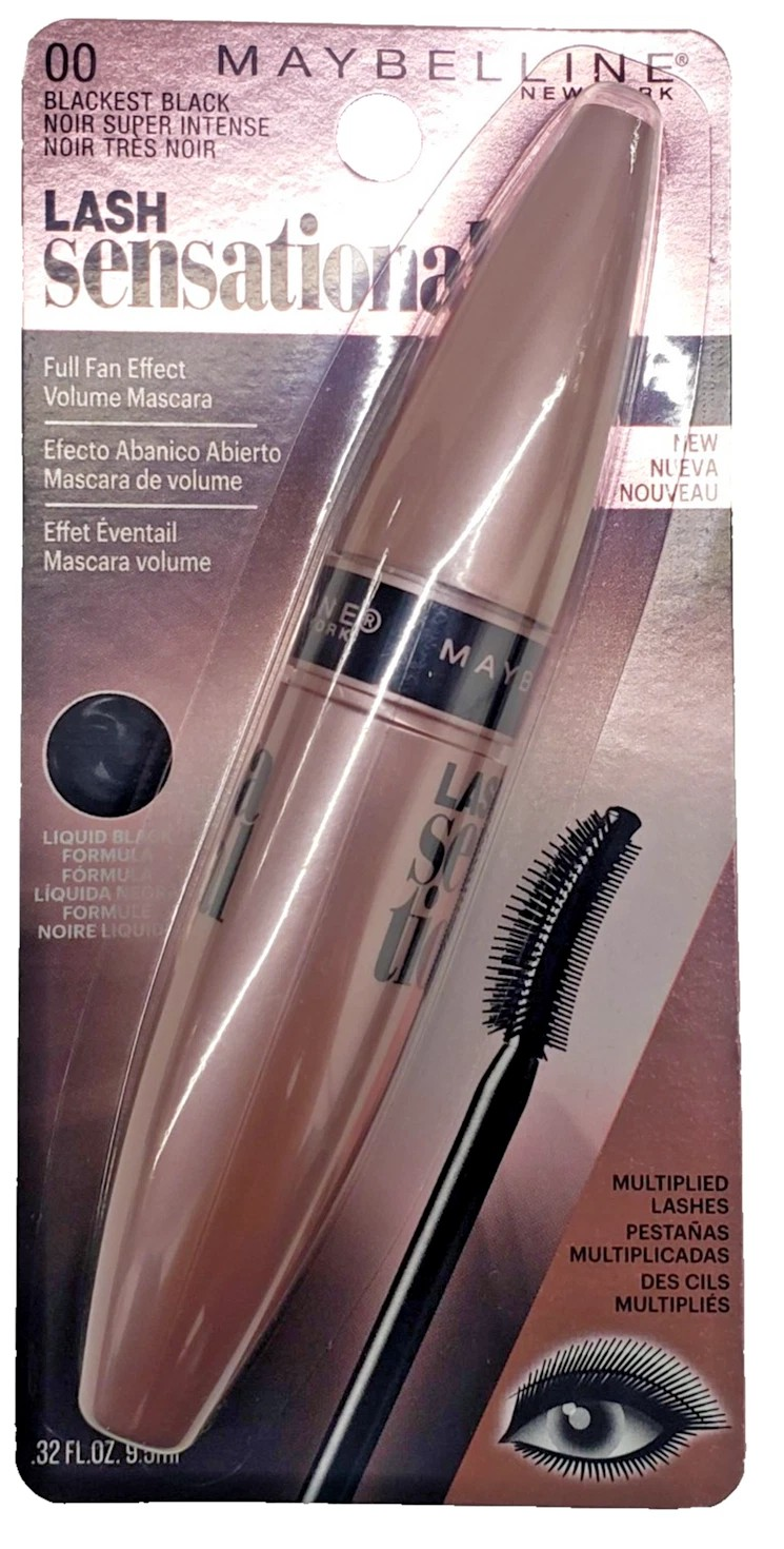 Maybelline Lash Sensational Mascara Lengthening & Volumizing for a Full Fan Effect