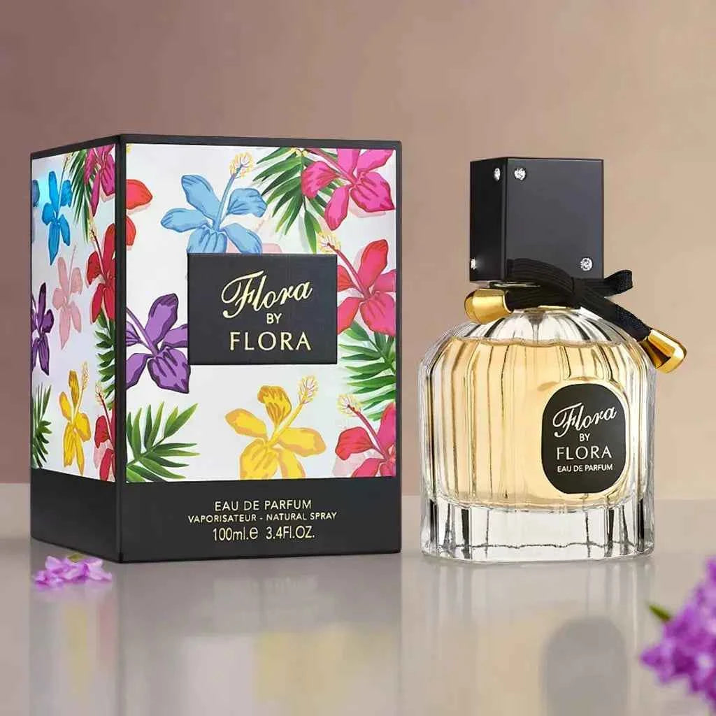 عطر فلورا باي فلورا من فراجرانس وورلد للنساء - 100 مل (أو دي بارفان).