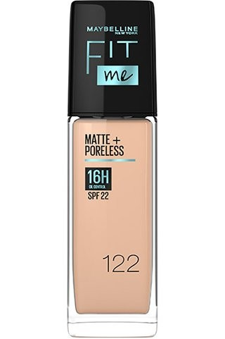 كريم الأساس مايبلين 30مل Fit Me Matte & Poreless - Glass