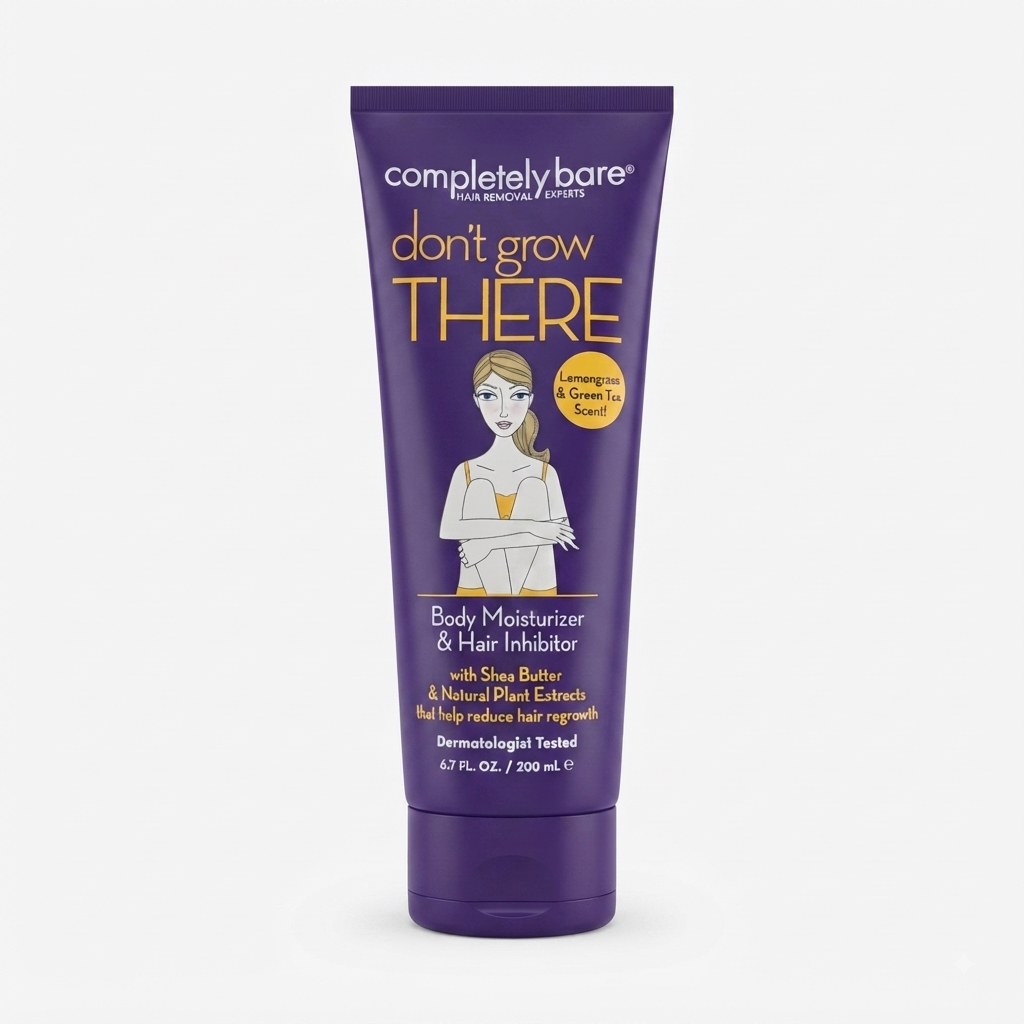 مرطب الجسم ومثبط نمو الشعر "دون جرو ذير" من كومبليتلي بير (Completely Bare - Don't Grow There Body Moisturizer & Hair Inhibitor)