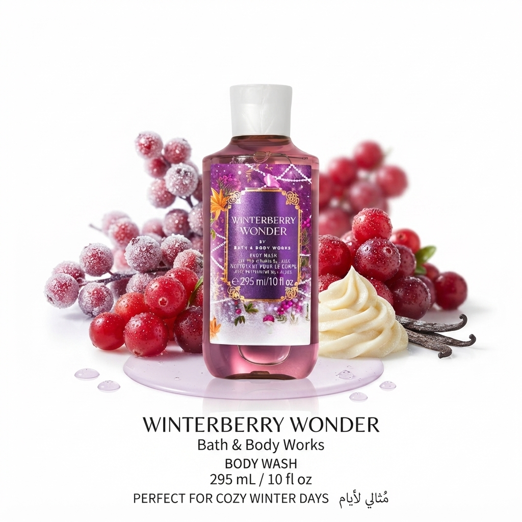غسول للجسم وينتربيري ووندر من باث آند بودي ووركس (Bath & Body Works Winterberry Wonder Body Wash)