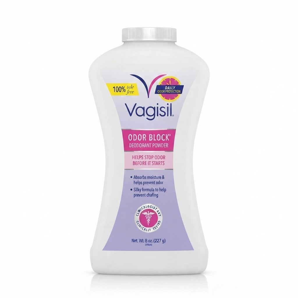 فاجيسيل أودور بلوك بودرة مزيل الرائحة (Vagisil Odor Block Deodorant Powder)