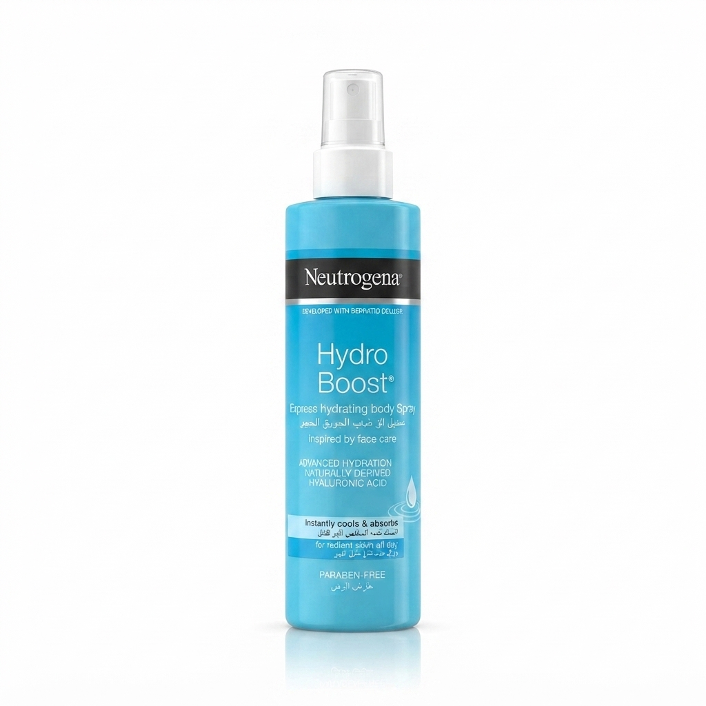 بخاخ الجسم المرطب والمجدد هيدرو بوست نيتروجينا (Neutrogenana Hydro Boost Express Hydrating Body Spray)