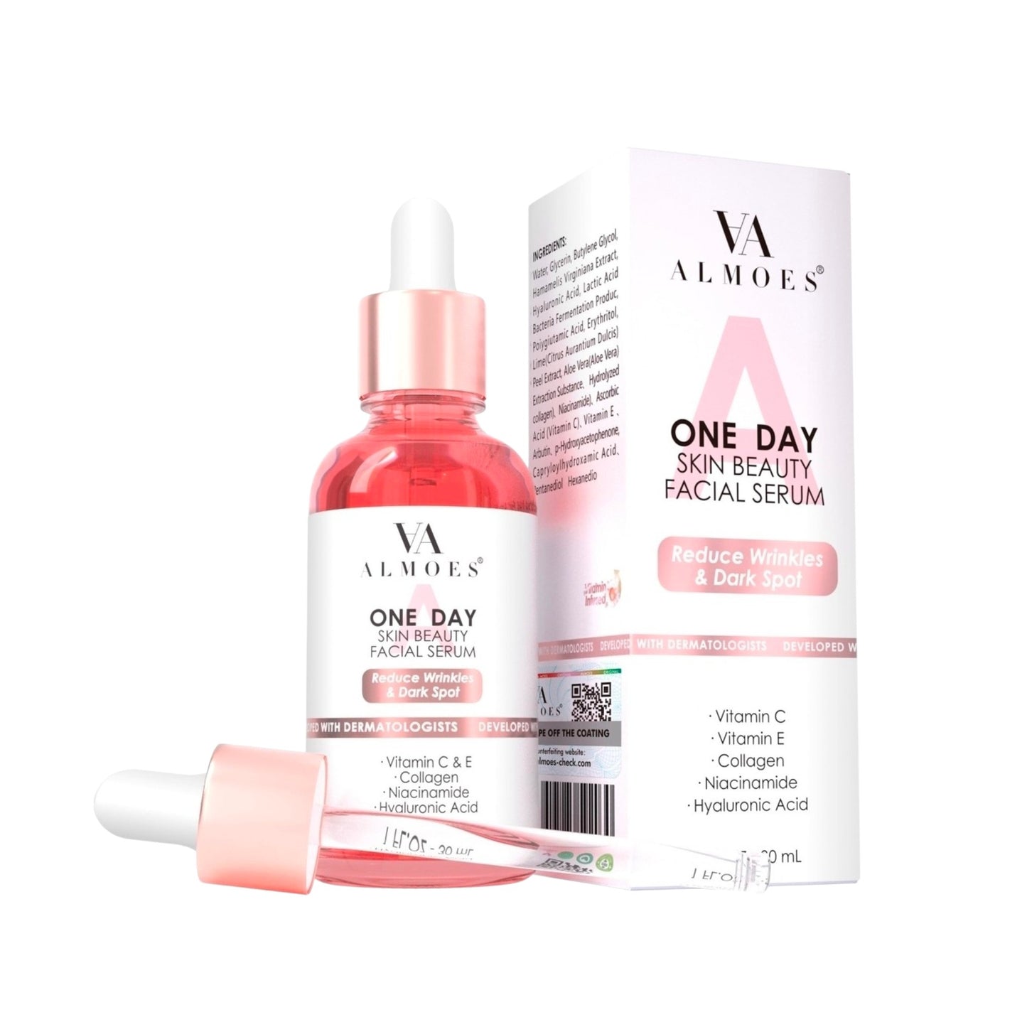 سيروم الوجه ون دي للعناية بالبشرة ألمويس (Almoes One Day Skin Beauty Facial Serum)