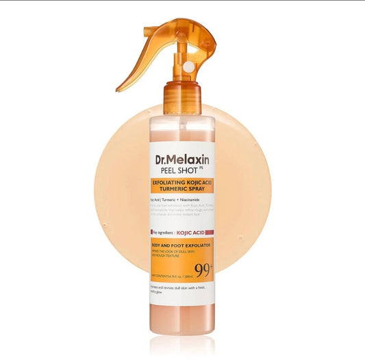 بخاخ التقشير بحمض الكوجيك والكركم من دكتور ميلاكسين (Dr.Melaxin Peel Shot Exfoliating Kojic Acid Turmeric Spray)