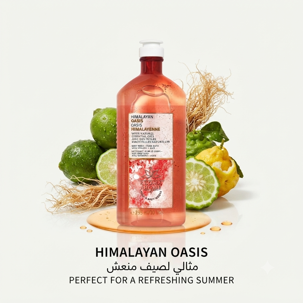 غسول الجسم ورغوة الاستحمام هيمالايا واحة هيمليان من باث آند بودي ووركس (Bath & Body Works Himalayan Oasis Body Wash + Foam Bath)