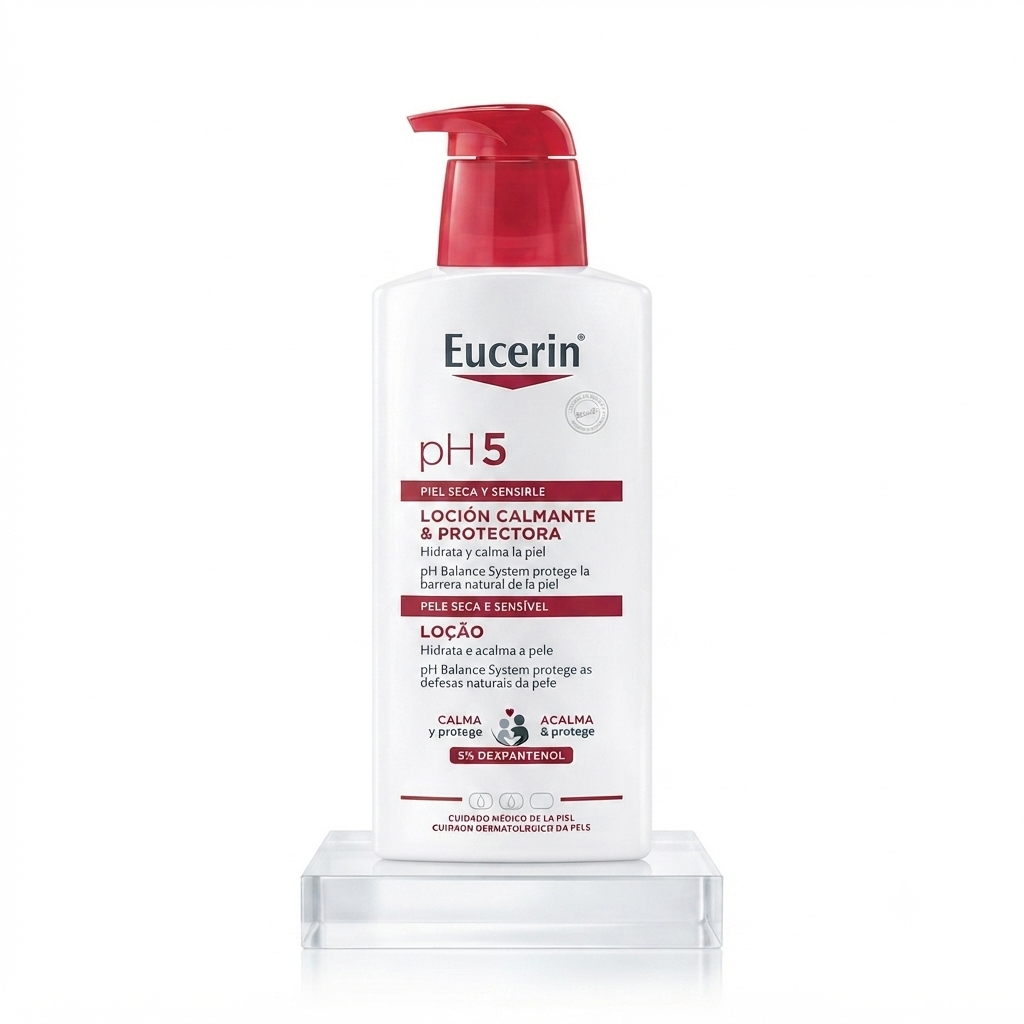 🌿 لوشن يوسيرين بي إتش 5 المهدئ والمحمي

(Eucerin pH5 Lotion).. نعومة مهدئة وبشرة محمية بكل رقة