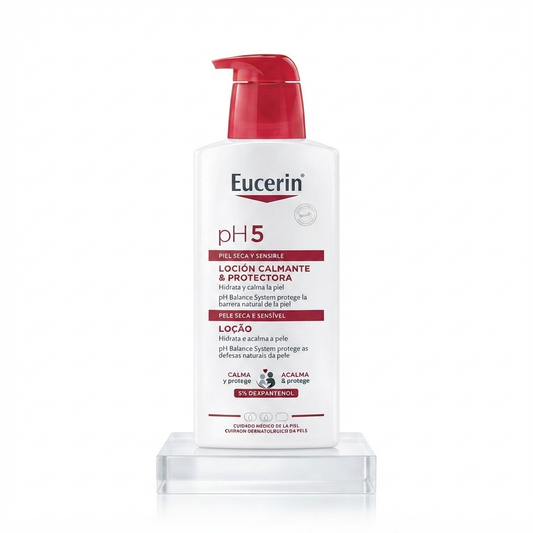 🌿 لوشن يوسيرين بي إتش 5 المهدئ والمحمي

(Eucerin pH5 Lotion).. نعومة مهدئة وبشرة محمية بكل رقة