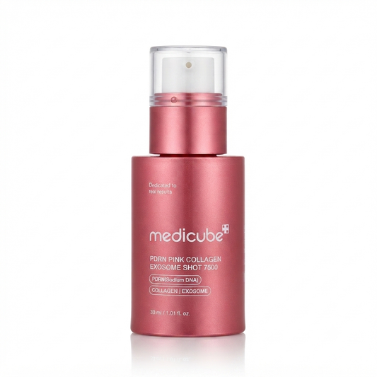 سيروم بي دي آر إن بينك كولاجين إكسوسوم شوت 7500 ميديوجيوب (Medicube PDRN Pink Collagen Exosome Shot 7500)