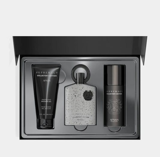 طقم هدايا عطور أفنان سوبرماسي كوليكتورز إديشن (Afnan Supremacy Collector's Edition) للرجال