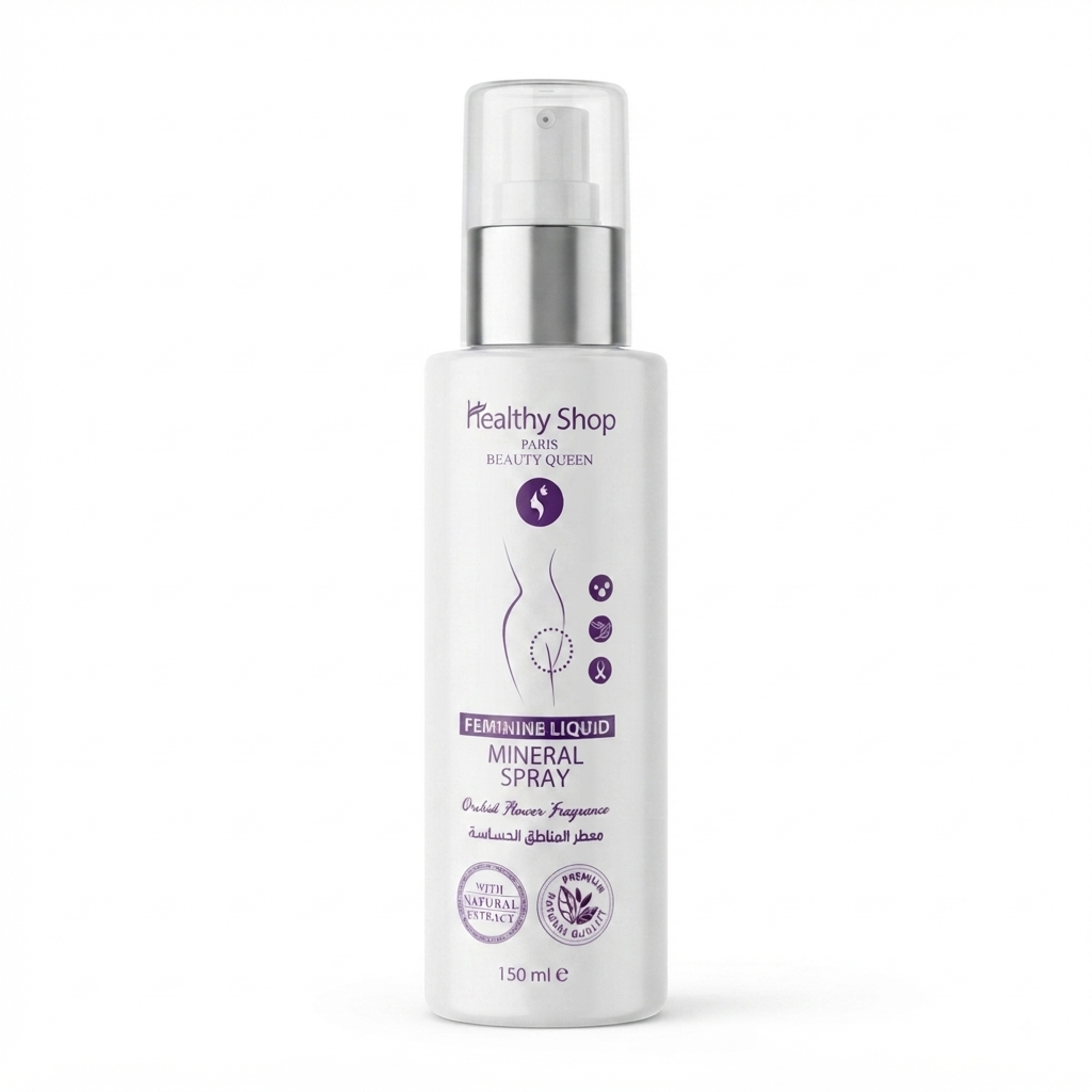 أنواع سبراي المعطر والمعدني للمناطق الحساسة من هيلثي شوب (Healthy Shop Paris Feminine Liquid Mineral Spray)