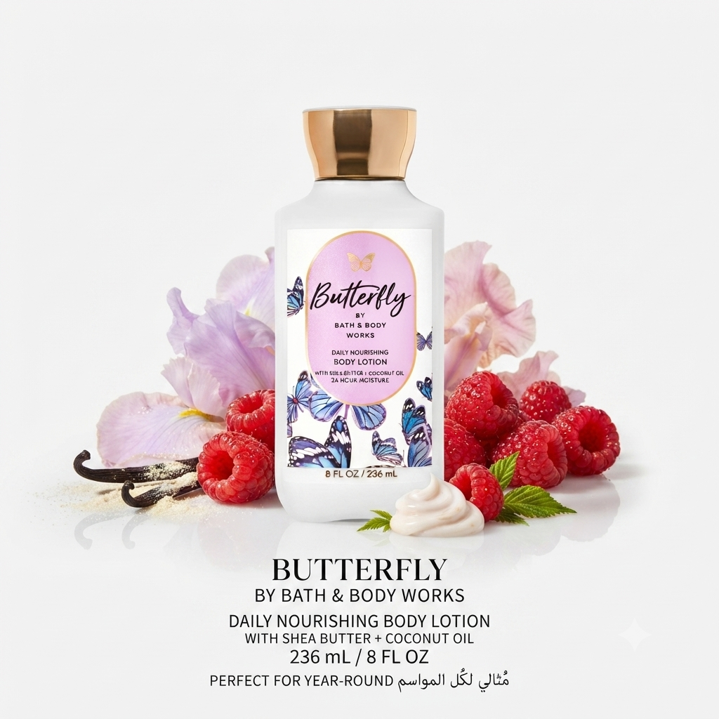 لوشن مرطب للجسم باترفلاي من باث آند بودي ووركس (Bath & Body Works Butterfly Daily Nourishing Body Lotion)