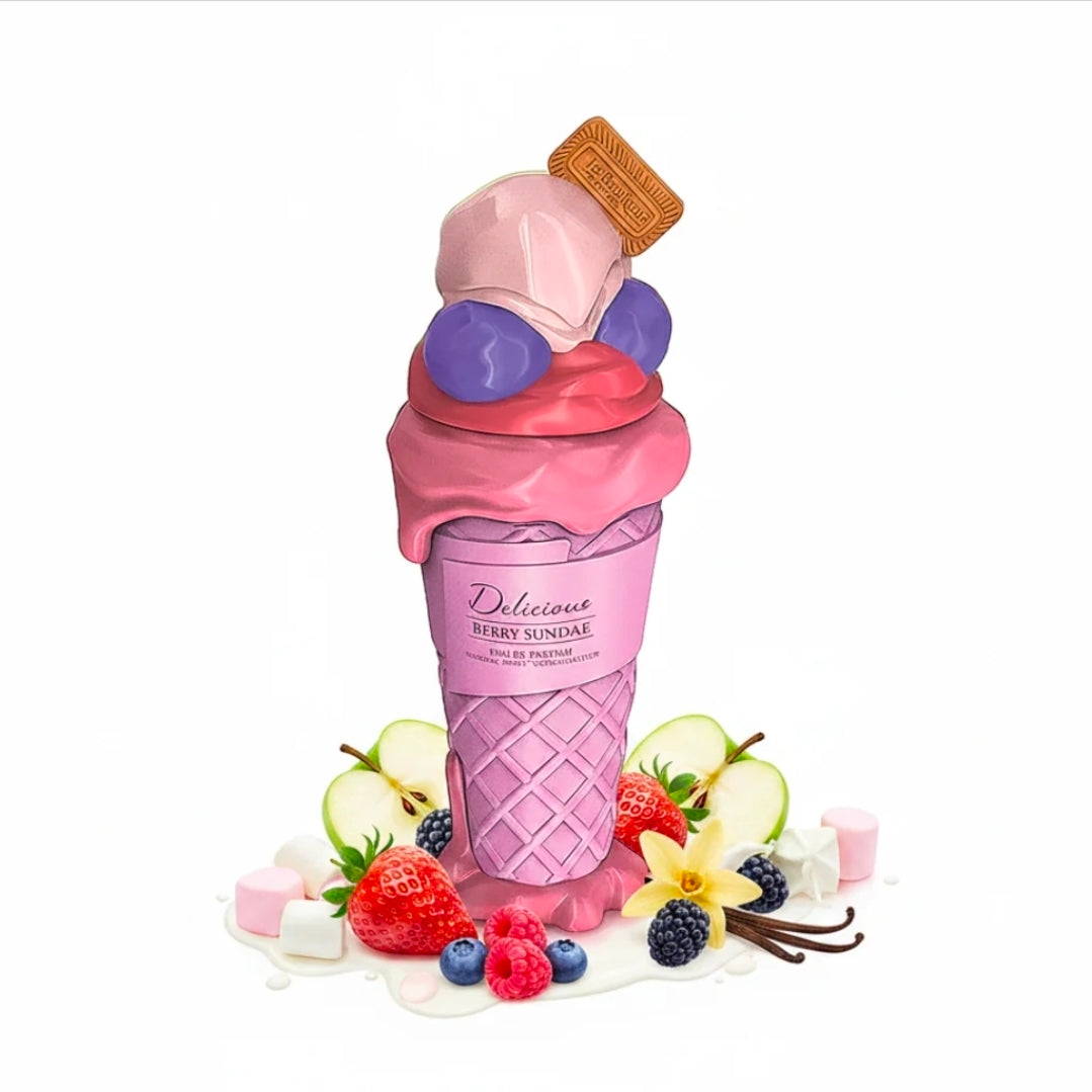 عطر "ديليشس بيري صنداي" (Delicious Berry Sundae)