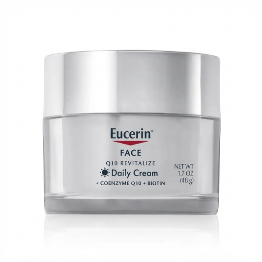 كريم يوسيرين كيو 10 المنشط للوجه (Eucerin Q10 Revitalize Daily Cream).. شباب متجدد وإشراقة ساحرة كل يوم