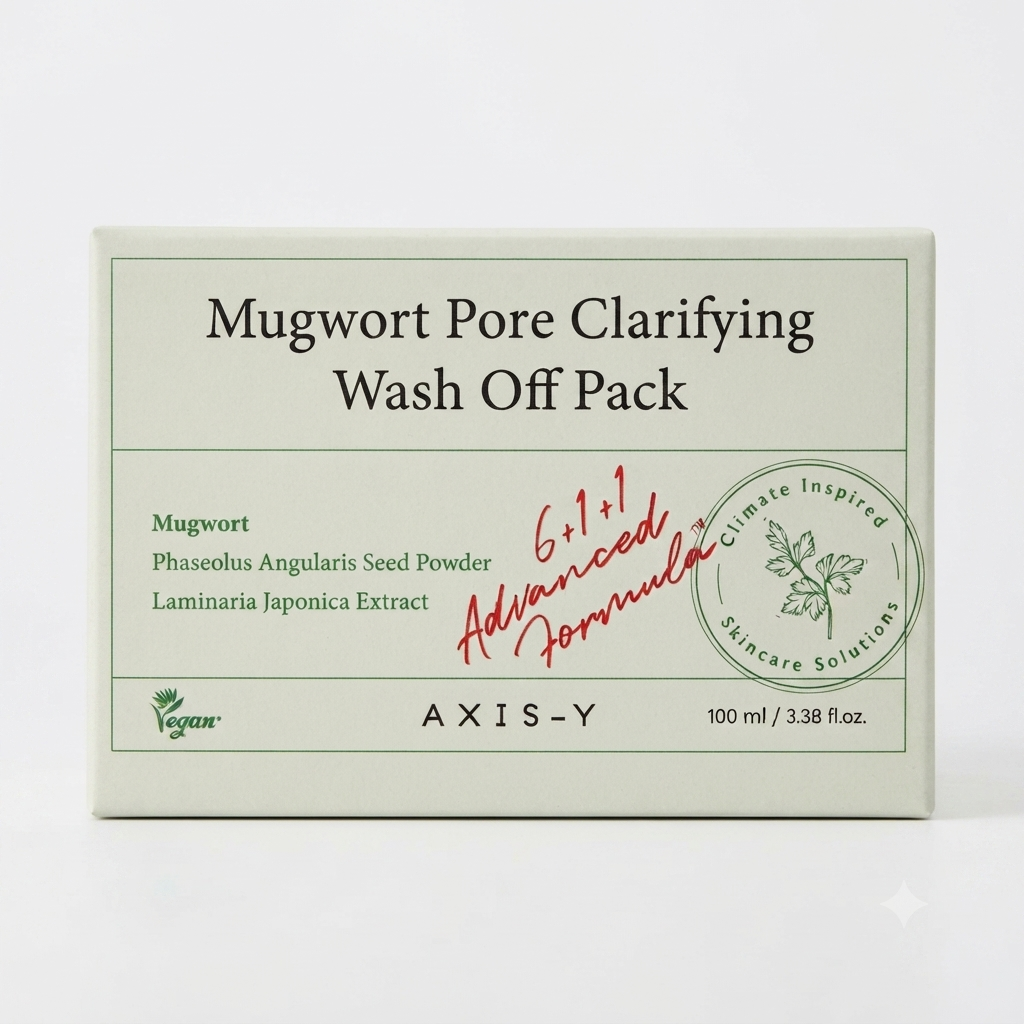 قناع مغورت لتنقية المسام والغسل أكسيس واي (Axis-Y Mugwort Pore Clarifying Wash Off Pack)