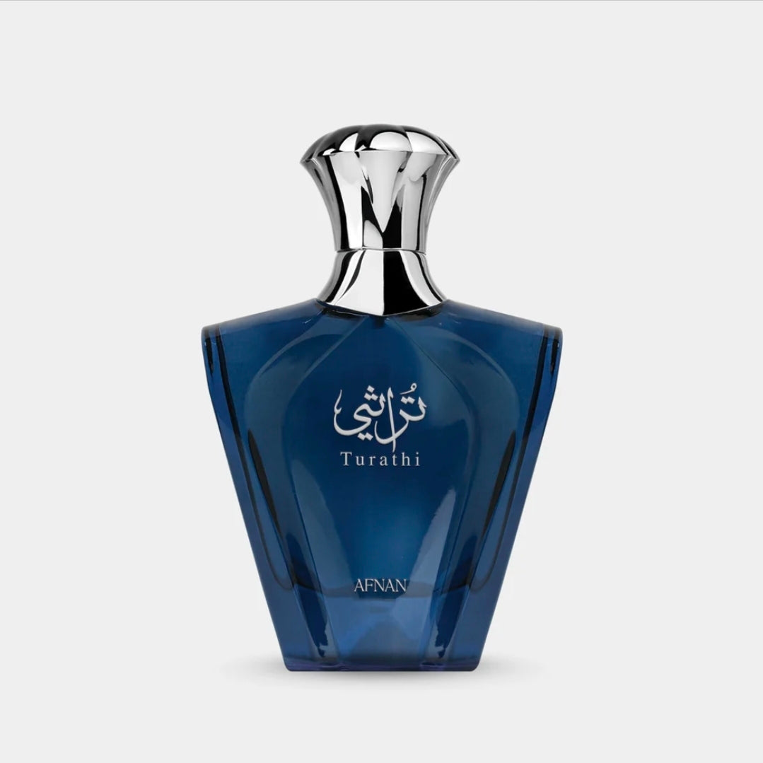 عطر «تراثي بلو» (Turathi Blue) للرجال من ماركة أفنان