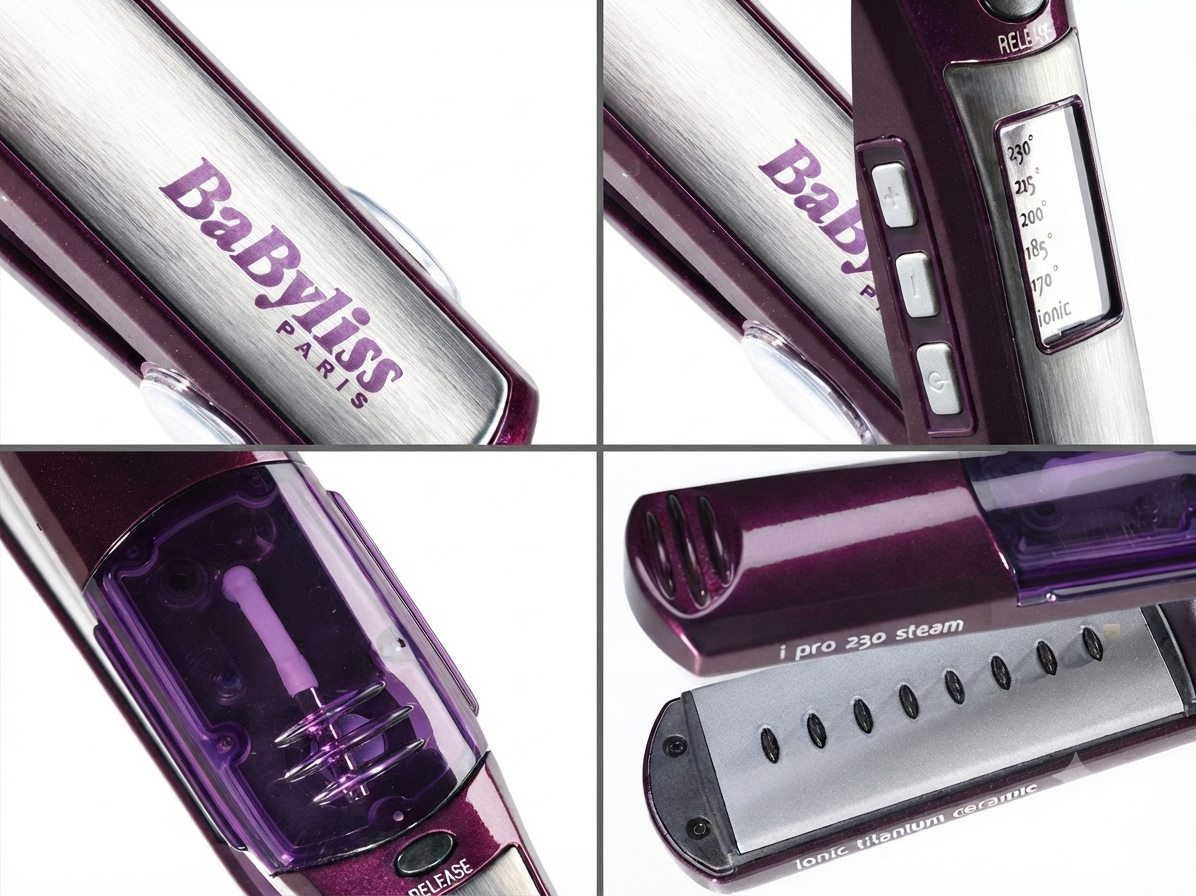 💜 مملس الشعر بالبخار الأيقوني بابليس باريس

(BaByliss I-Pro 230 Steam)