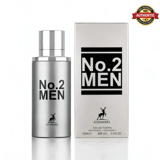 عطر نمبر 2 مان من ميزون الحمراء للرجال / No.2 Men Maison Alhambra Eau De Parfum