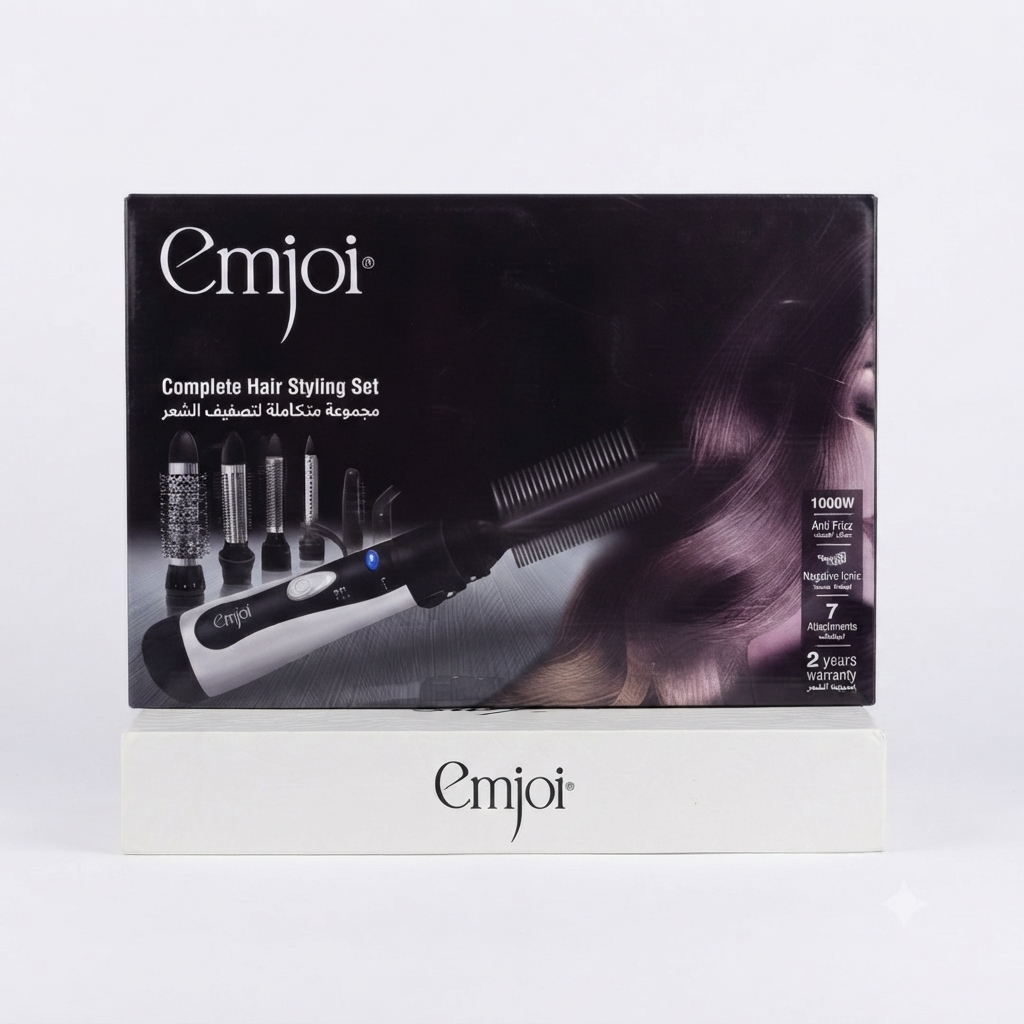 🖤 مجموعة تصفيف الشعر المتكاملة إمجوي

(Emjoi Complete Set)