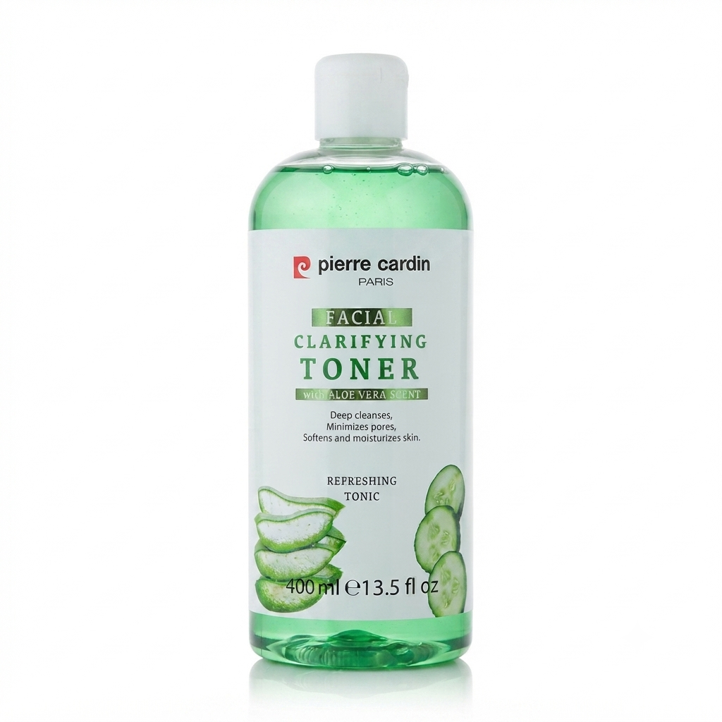 تونر الوجه المنقي بخلاصة الألوفيرا من بيير كاردان (Pierre Cardin Facial Clarifying Toner with Aloe Vera Scent)