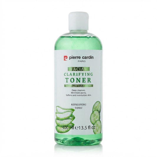 تونر الوجه المنقي بخلاصة الألوفيرا من بيير كاردان (Pierre Cardin Facial Clarifying Toner with Aloe Vera Scent)