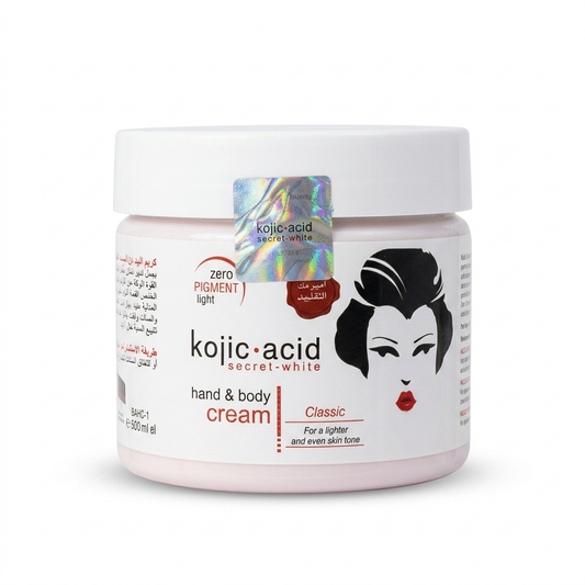 كريم اليد والجسم كوجيك أسيد سيكريت وايت الكلاسيكي (Kojic Acid Secret White Hand & Body Cream Classic)
