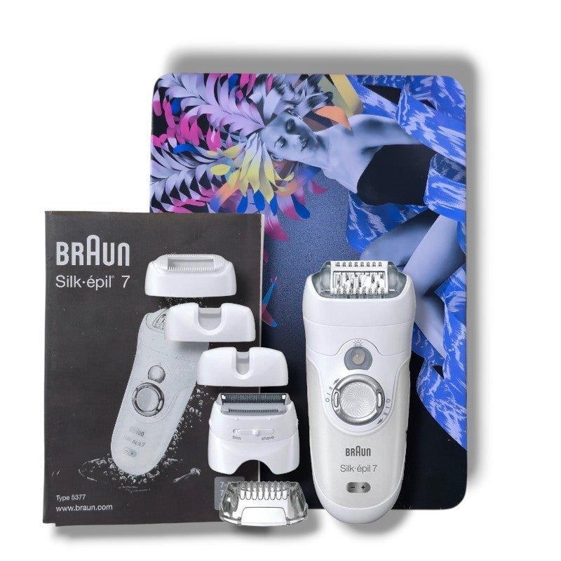 Braun Silk-épil 7 Epilator (Popular model designed for wet and dry use)