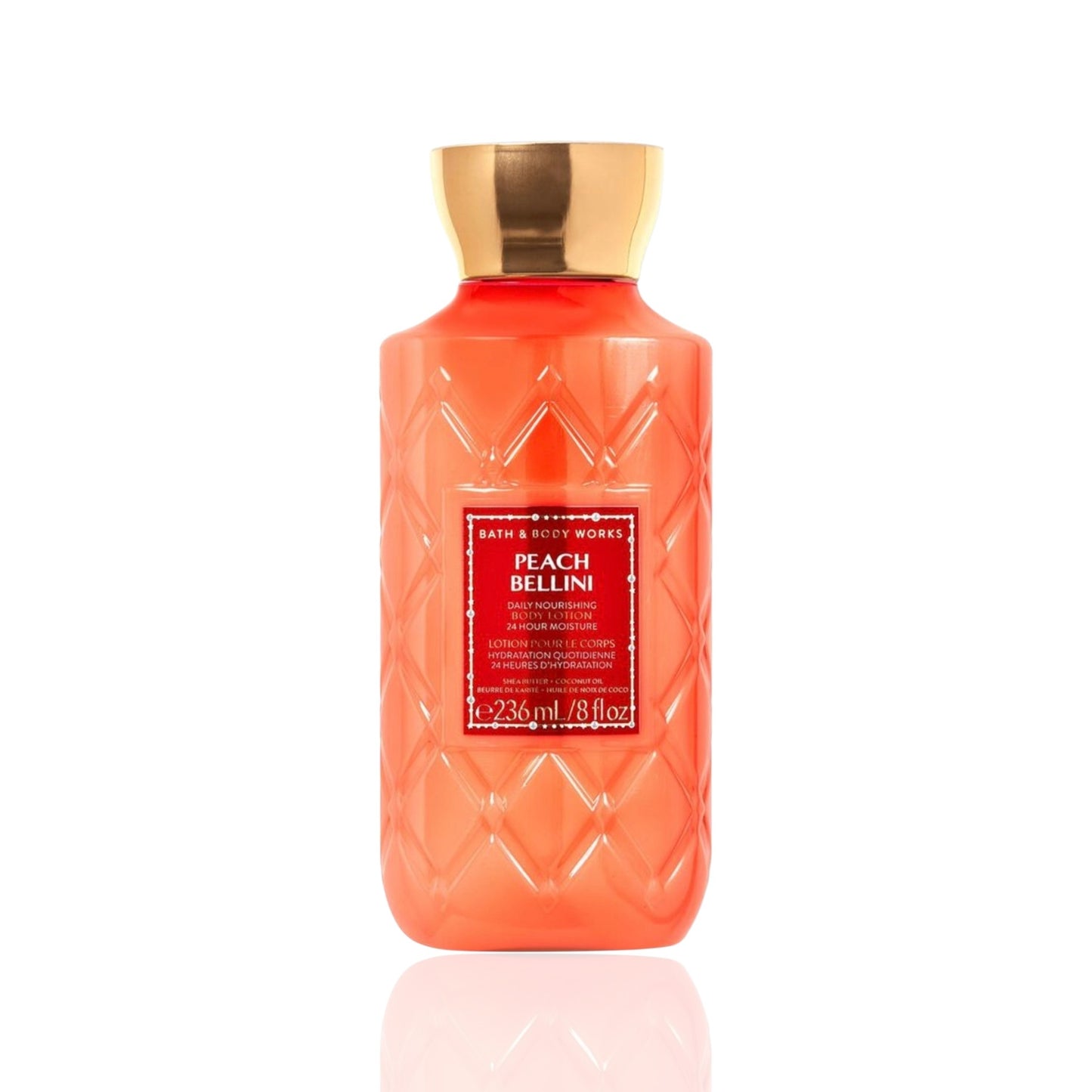 لوشن مرطب للجسم بيتش بيليني من باث آند بودي ووركس (Bath & Body Works Peach Bellini Daily Nourishing Body Lotion)