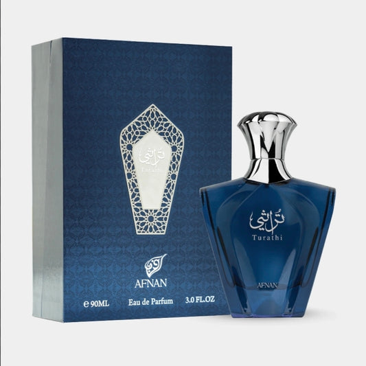 عطر «تراثي بلو» (Turathi Blue) للرجال من ماركة أفنان