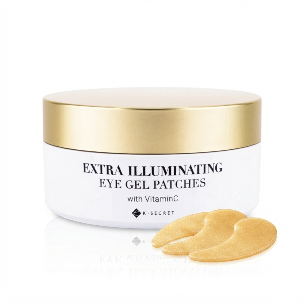 لصقات جل العين المضيئة بفيتامين سي كي سيكريت (K-Secret Extra Illuminating Eye Gel Patches with Vitamin C)