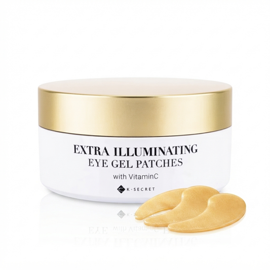 لصقات جل العين المضيئة بفيتامين سي كي سيكريت (K-Secret Extra Illuminating Eye Gel Patches with Vitamin C)