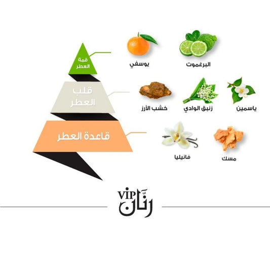عطر رنان في آي بي (Rannan VIP) الأحمر من "الماجد للعود