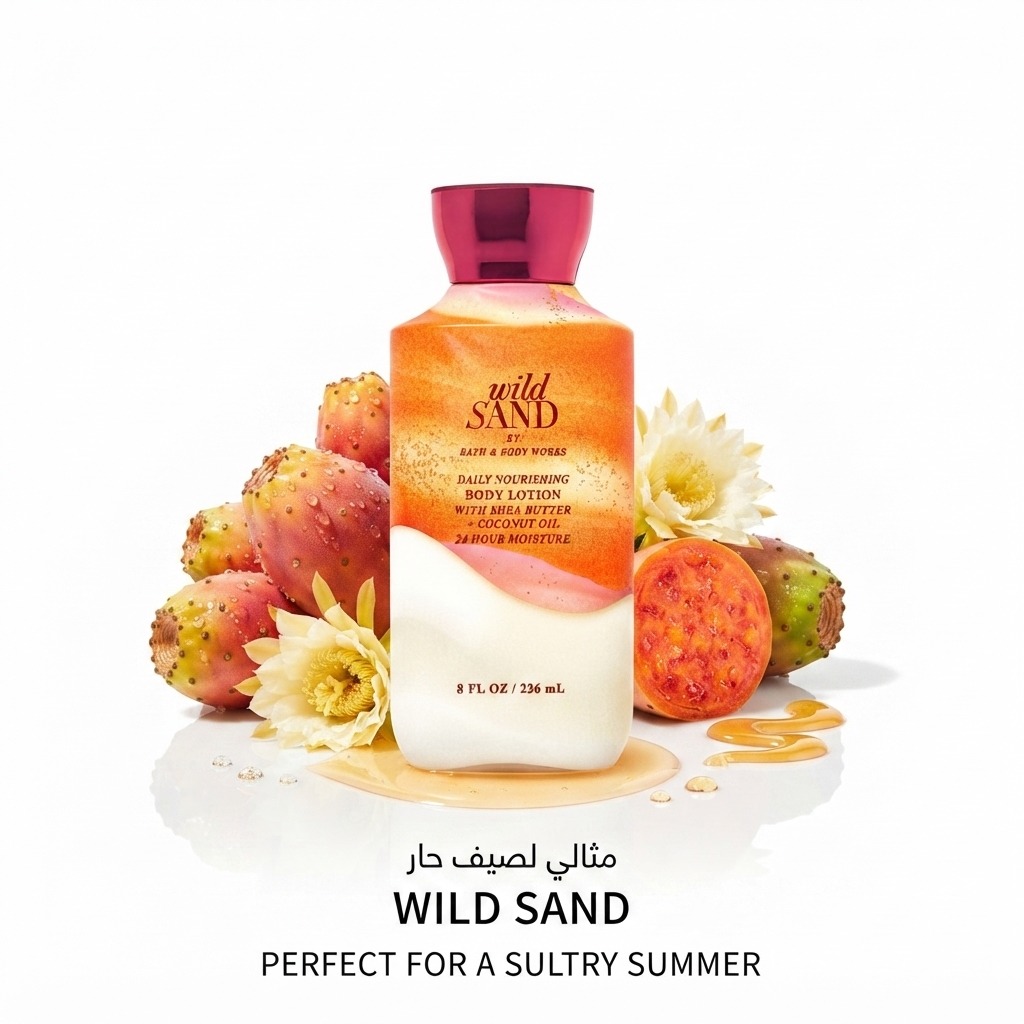 لوشن مرطب للجسم وايلد ساند من باث آند بودي ووركس (Bath & Body Works Wild Sand Daily Nourishing Body Lotion)