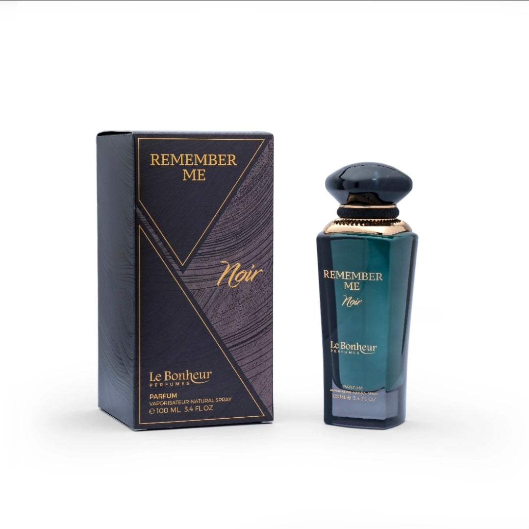 عطر ريميمبر مي نوار (Remember Me Noir) من علامة لو بونور (Le Bonheur)