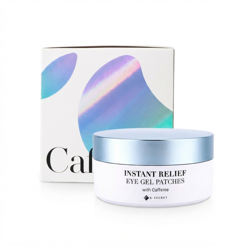لانسيت جل ريليف للعين بالكاتفين كي سيكريت (K-Secret Instant Relief Eye Gel Patches with Caffeine)