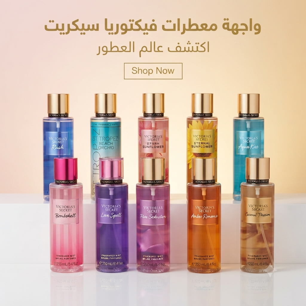 مجموعة معطرات الجسم الفاخرة من فيكتوريا سيكريت (Victoria's Secret Fragrance Mist Collection)