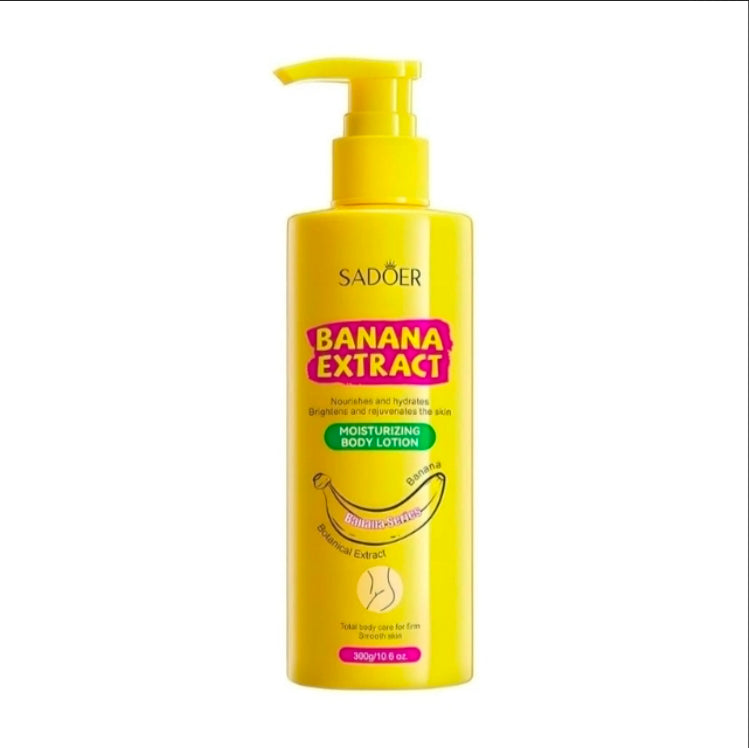 لوشن مرطب ومغذي للجسم بخلاصة الموز سادور (Sadoer Banana Extract Moisturizing Body Lotion)