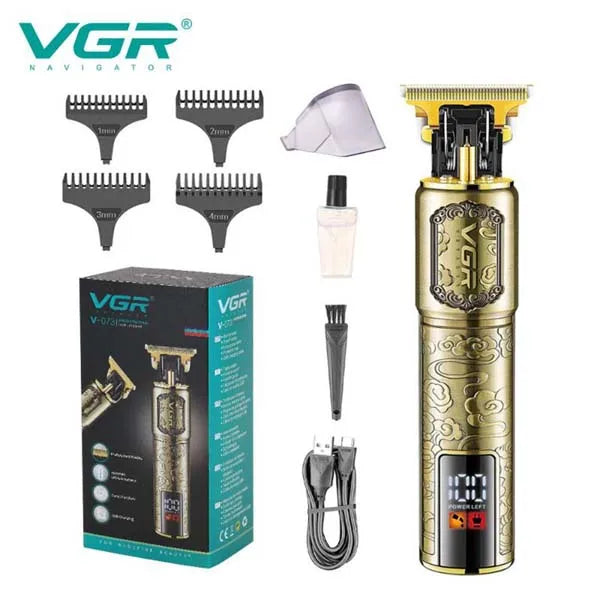 VGR V-073 Professional Hair Clipper (Royal Gold Edition)