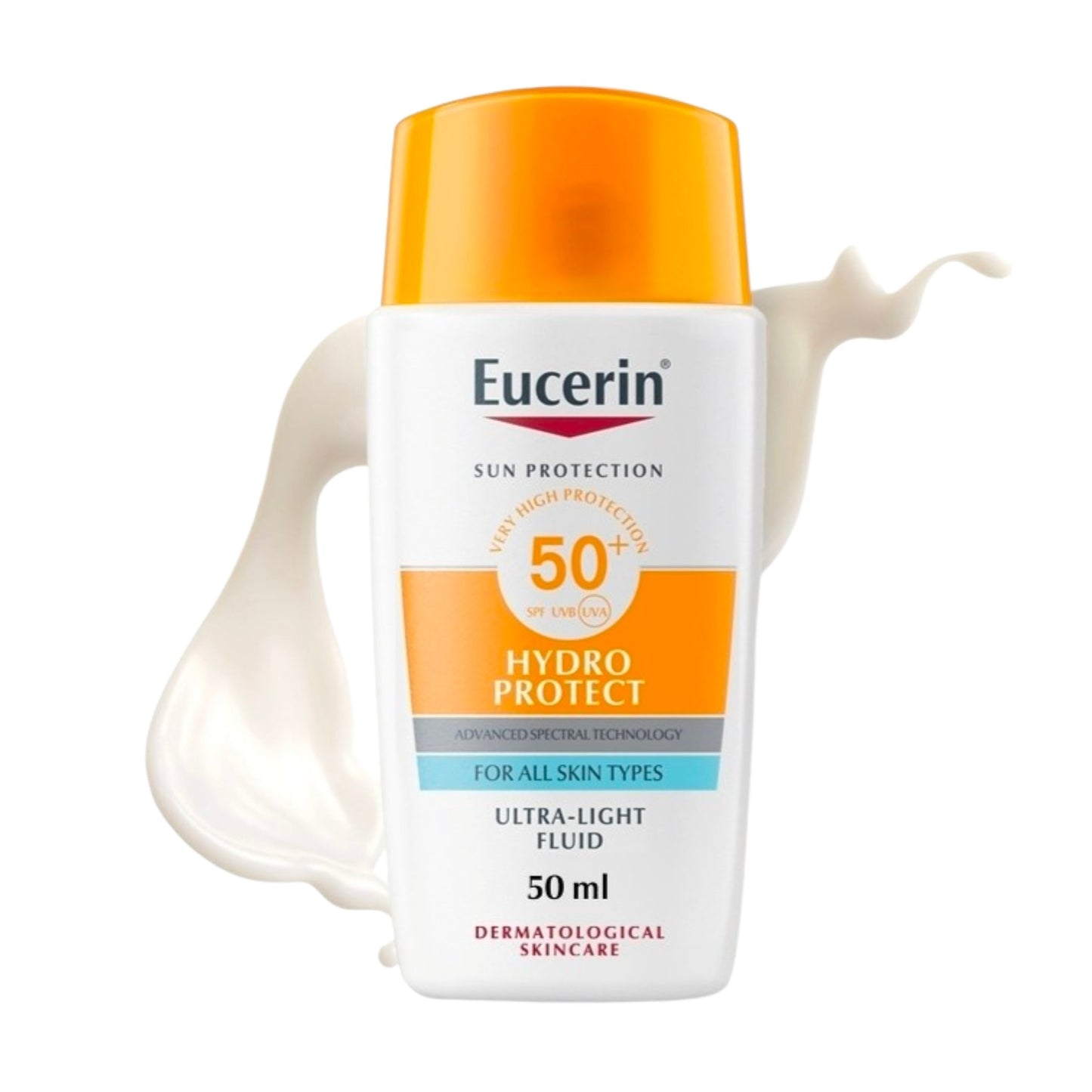 واقي الشمس هايدرو بروتكت الترا خفيف SPF 50+ يوسيرين (Eucerin Hydro Protect Ultra-Light Fluid SPF 50+)