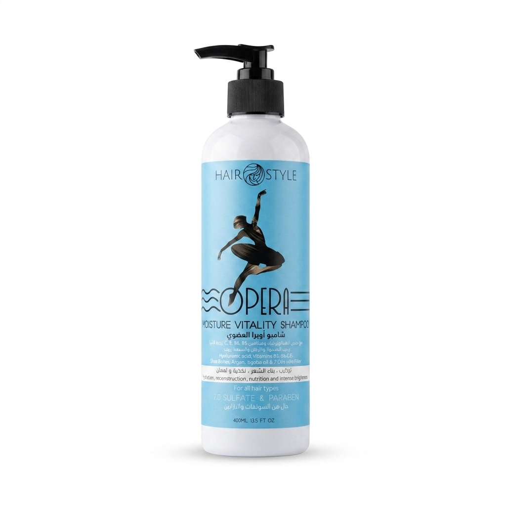 شامبو وبلسم أوبرا العضوي المرطب (Hair Style Opera Organic Moisture Shampoo & Conditioner)