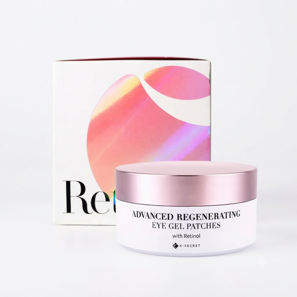 لصقات جل العين المجددة المتقدمة بالريتينول كي سيكريت (K-Secret Advanced Regenerating Eye Gel Patches with Retinol)