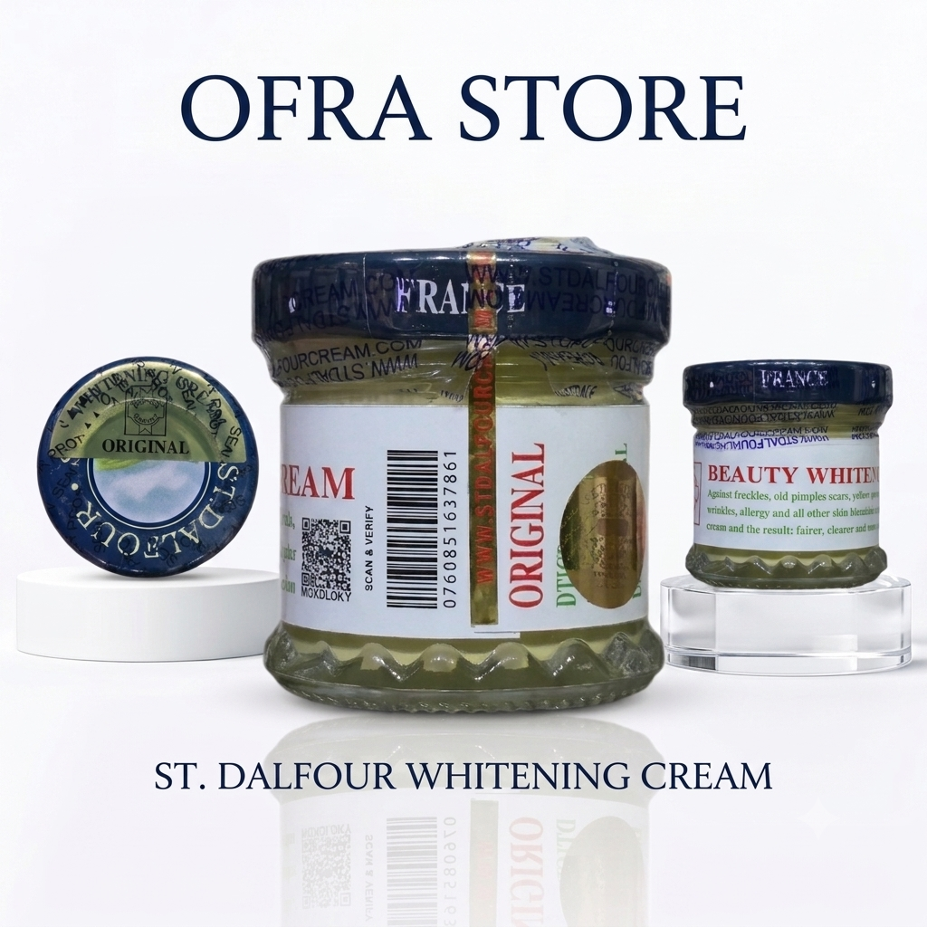 كريم التبييض وتصفية البشرة الأصلي سانت دالفور الفرنسي (St. Dalfour Whitening Cream)