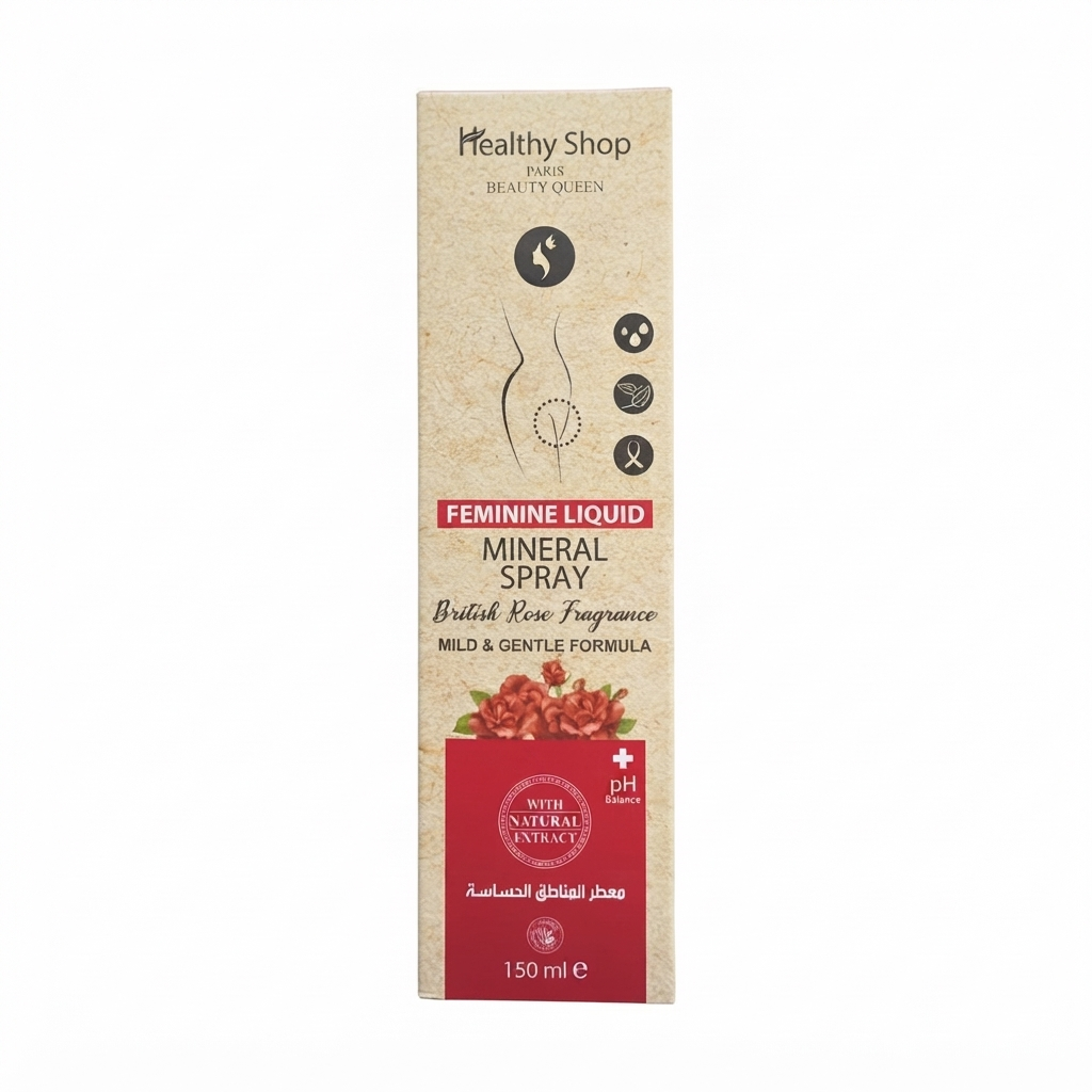 أنواع سبراي المعطر والمعدني للمناطق الحساسة من هيلثي شوب (Healthy Shop Paris Feminine Liquid Mineral Spray)