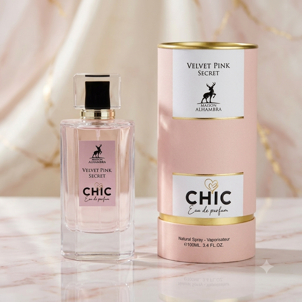 عطر شيك فيلفيت بينك سيكريت | Chic Velvet Pink Secret