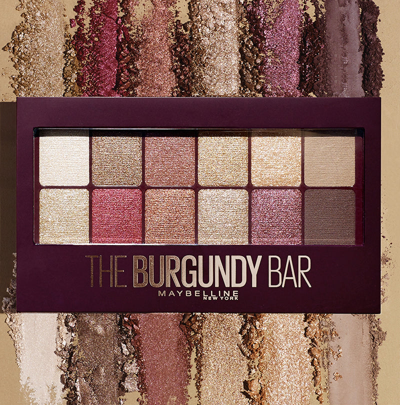 Maybelline New York The Burgundy Bar Eyeshadow Palette