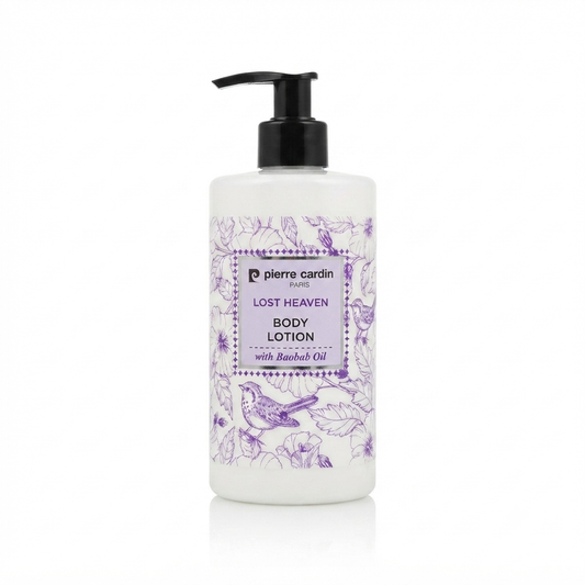 لوشن الجسم لوست هيفن بزيت الباوباب بيير كاردان (Pierre Cardin Paris Lost Heaven Body Lotion with Baobab Oil)