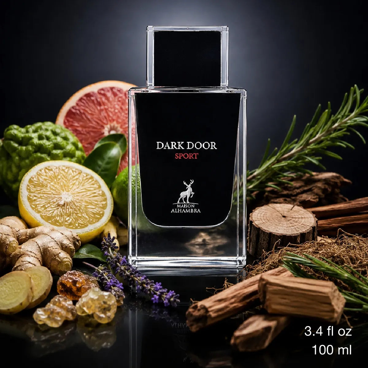 عطر دارك دور سبورت من ميزون الهامبرا | Maison Alhambra Dark Door Sport