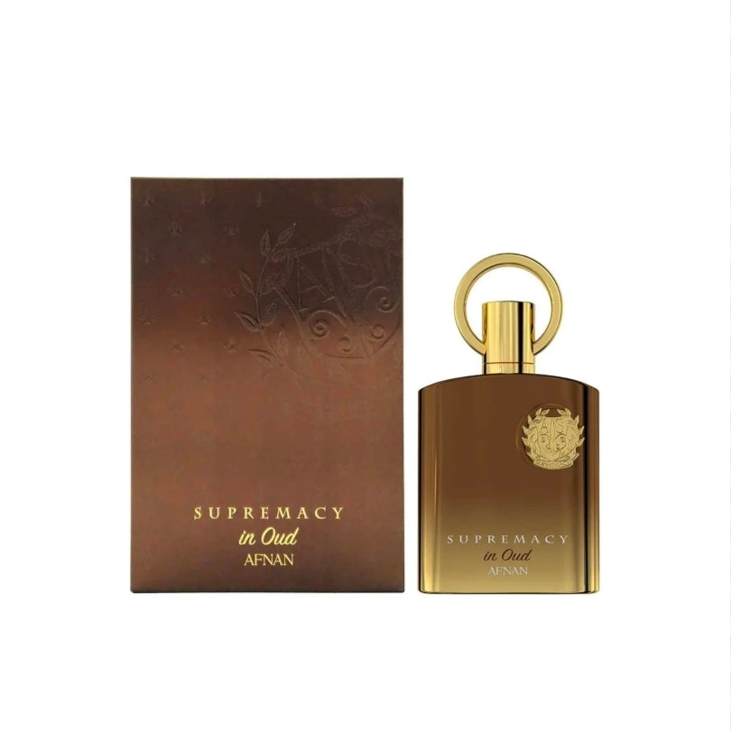 عطر "سوبريماسي إن عود" (Supremacy in Oud) للجنسين من دار أفنان (Afnan)